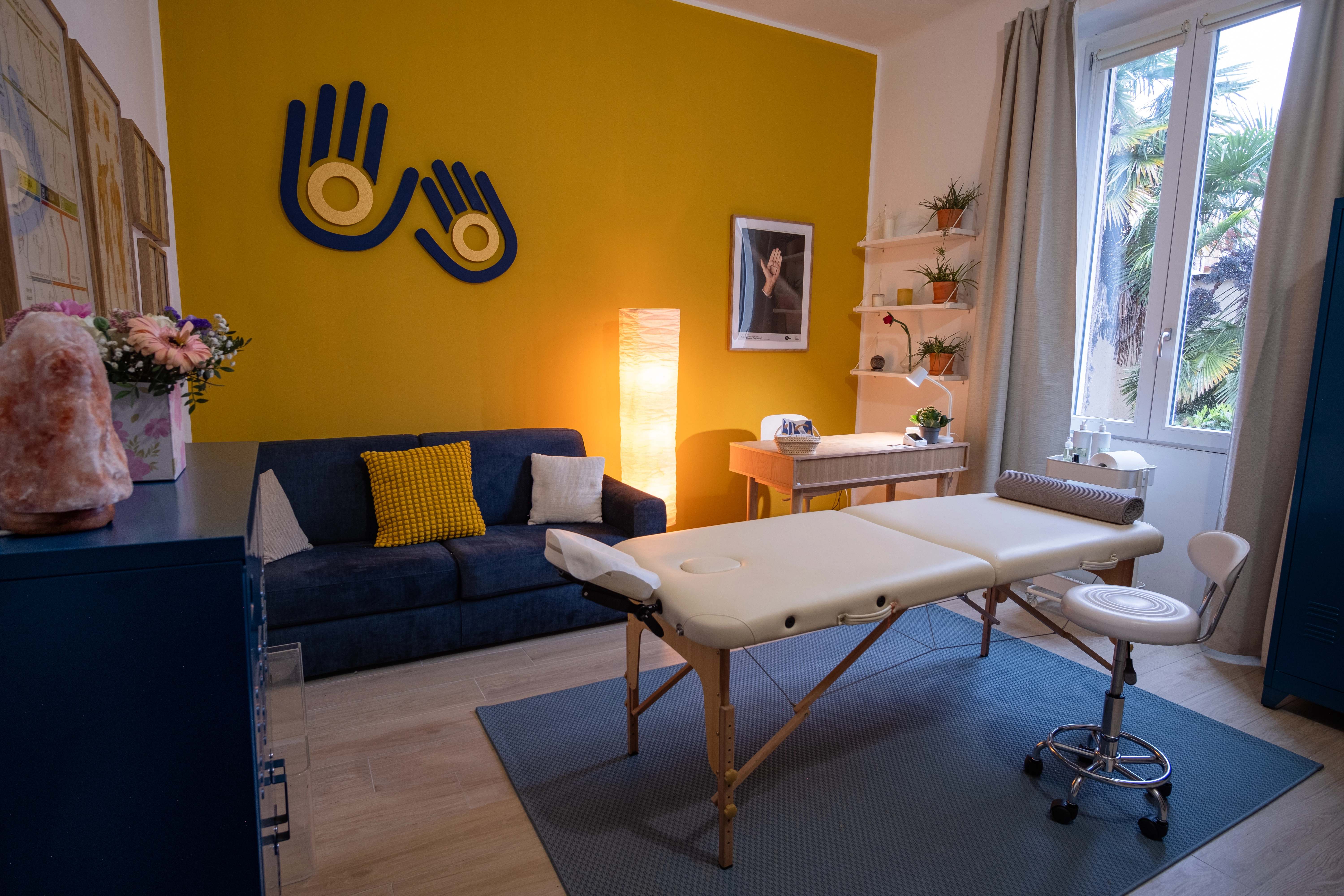 Lo studio di massaggi Chirismì a Milano, in zona Certosa